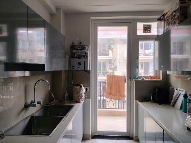 Kitchen, ghb-splande 3 Bedroom 2000 Sq.Ft. Apartment In Patiala Road Zirakpur 8966201