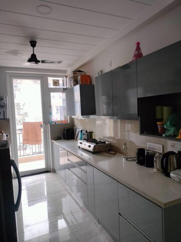Kitchen in 3 BHK Apartment at GHB Splande, Patiala Road – for Rent