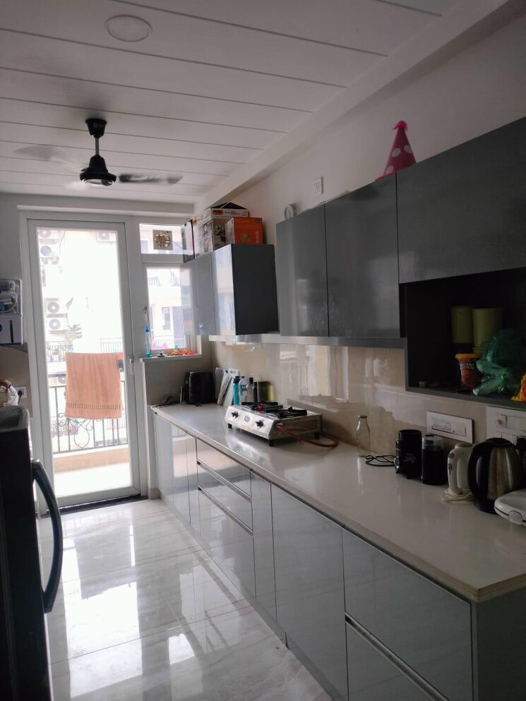 Kitchen, ghb-splande 3 Bedroom 2000 Sq.Ft. Apartment In Patiala Road Zirakpur 8966201