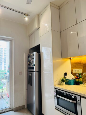 Kitchen in 3 BHK Apartment at Emaar Gurgaon Greens, Sector 102 – for Rent