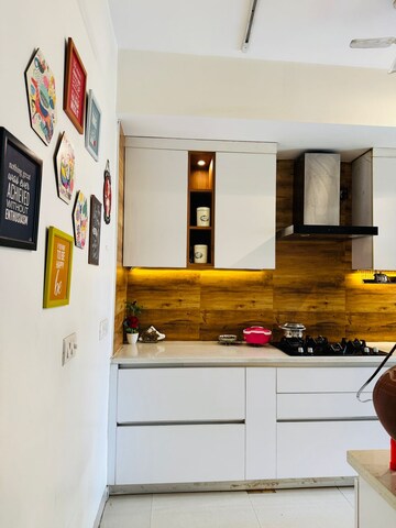 Kitchen in 3 BHK Apartment at Emaar Gurgaon Greens, Sector 102 – for Rent