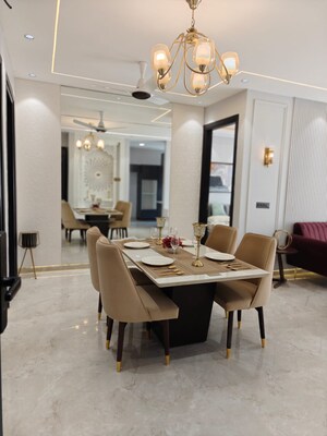 Dining area in 3 BHK Builder Floor at Anant Raj Estate Plots, Sector 63a – for Sale