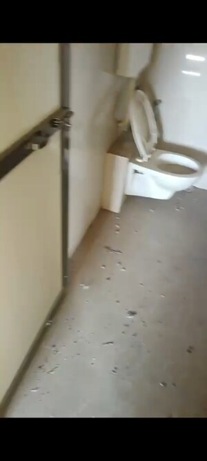 Washroom in 1 BHK Apartment at KM Horizon Flora, Ghodbunder Road – for Sale