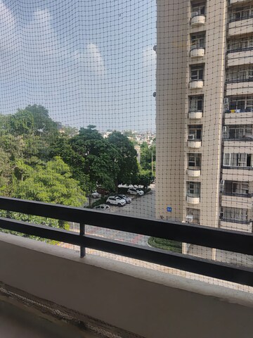 Balcony in 1 BHK Apartment at Ardee Mall, Sector 52 – for Rent