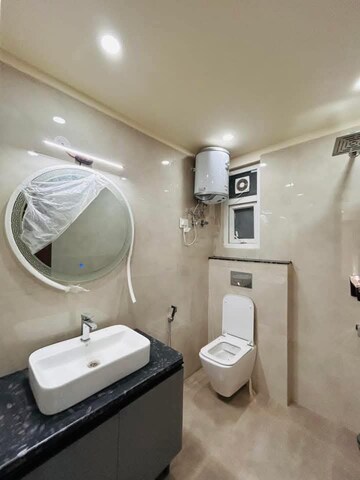 Bathroom in 2 BHK Apartment at Saket – for Rent