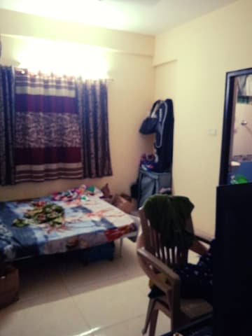 Bedroom in 3 BHK Apartment at Sumadhura Shangrilla, Whitefield – for Rent
