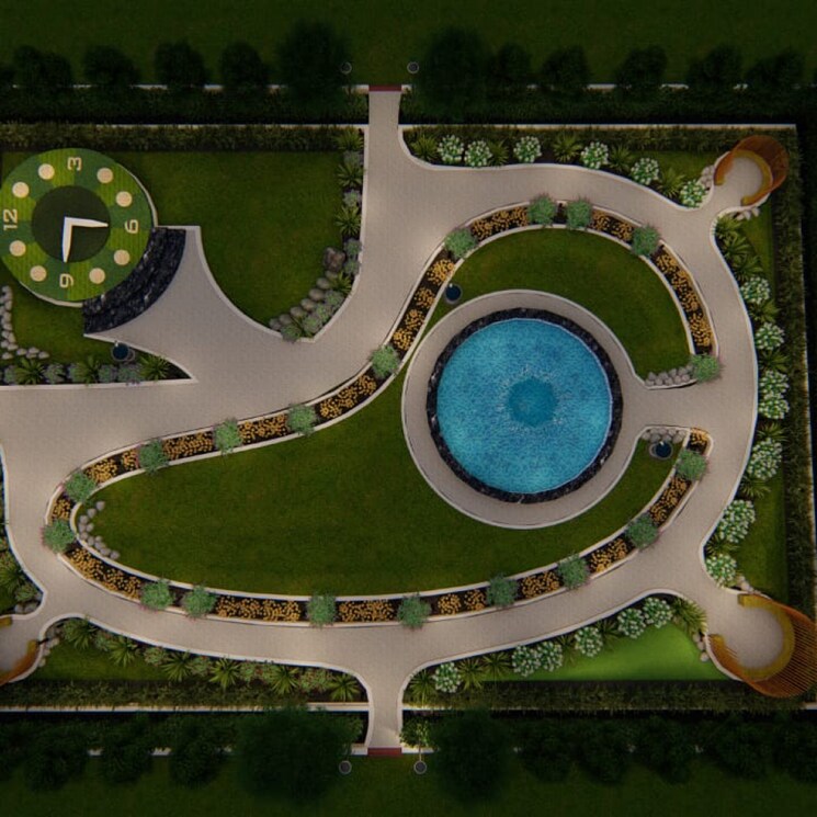 Master Plan, bada bangarda  800 Sq.Yd. Plot In Bada Bangarda Indore 8966359
