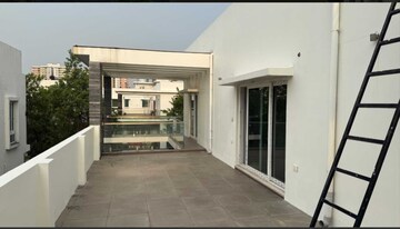 Terrace in 4 BHK Villa at Vasantha City, Hi Tech City – for Rent