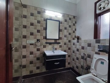 Bathroom in 3 BHK Apartment at Saket – for Rent