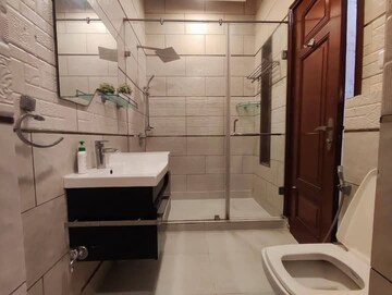 Attached Bathroom in 3 BHK Apartment at Saket – for Rent