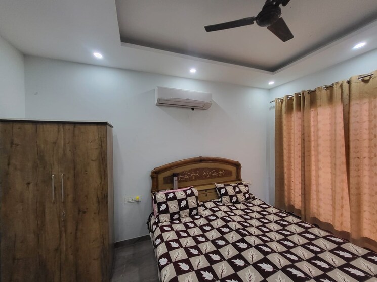 Bedroom, international airport road 2 Bedroom 1800 Sq.Ft. Independent House In International Airport Road Zirakpur 8966449