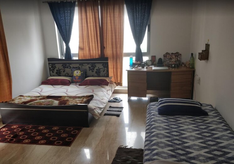 Living Room, marvel-cerise 2 Bedroom 1200 Sq.Ft. Apartment In Kharadi Pune 8966415