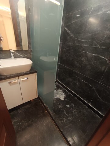 Bathroom in 3 BHK Builder Floor at Shivalik Colony – for Rent