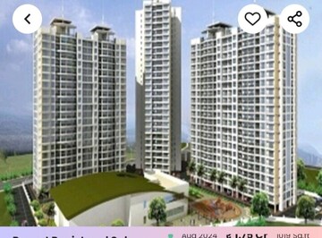 2 BHK Apartment For Rent in Regency Heights, Ghodbunder Road
