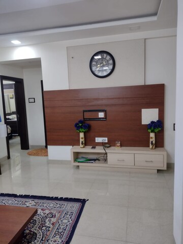 Living Room in 1 BHK Apartment at Swojas Solitaire, Baner – for Rent