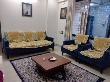 Living Room in 1 BHK Apartment at Swojas Solitaire, Baner – for Rent