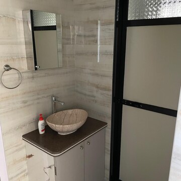 Bathroom in 2 BHK Apartment at Vijay Wimbledon Park, Samata Nagar – for Rent