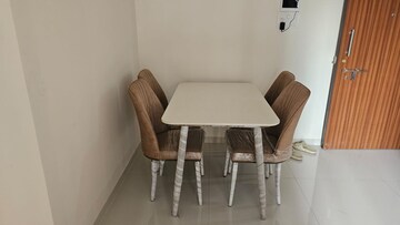 Living Room in 1 BHK Apartment at Raunak Bliss, Ghodbunder Road – for Rent