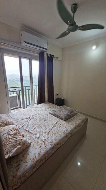 Master Bedroom in 1 BHK Apartment at Raunak Bliss, Ghodbunder Road – for Rent