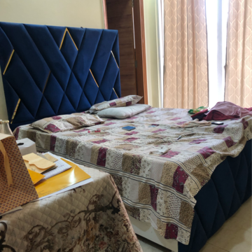 Bedroom in 2 BHK Apartment at Palm Residency Chhatarpur, Rajpur Khurd Extension – for Rent
