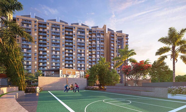 Exterior View, kohinoor-zen-estate 2 Bedroom 1000 Sq.Ft. Apartment In Kharadi Pune 8966539