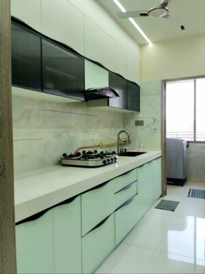 Kitchen in 3 BHK Apartment at Grace CHS Mulund, Mulund West – for Sale