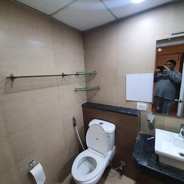 Bathroom in 3 BHK Apartment at Jaypee Green Pavillion Heights, Sector 128 – for Rent