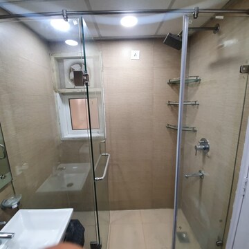 Bathroom in 3 BHK Apartment at Jaypee Green Pavillion Heights, Sector 128 – for Rent