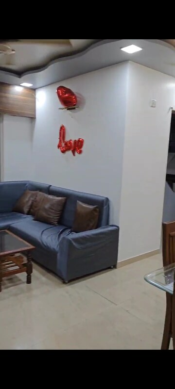 Living Room in 2 BHK Apartment at Rustomjee Avenue H, Virar West – for Rent