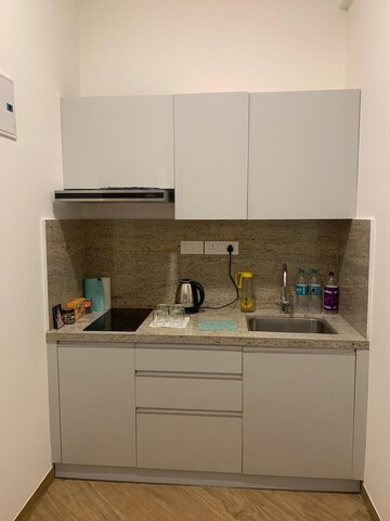 Kitchen in 1 RK Apartment at Oxford Iconic, Lavale – for Sale