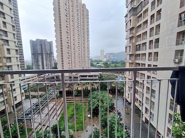 Balcony in 1 BHK Apartment at Puranik Aarambh, Ghodbunder Road – for Sale