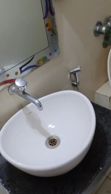 Bathroom in 2 BHK Apartment at Rustomjee Avenue H, Virar West – for Rent