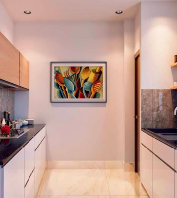 Furnished Amenities in 3 BHK Apartment at Mahindra Vicino, Gundavali – for Sale