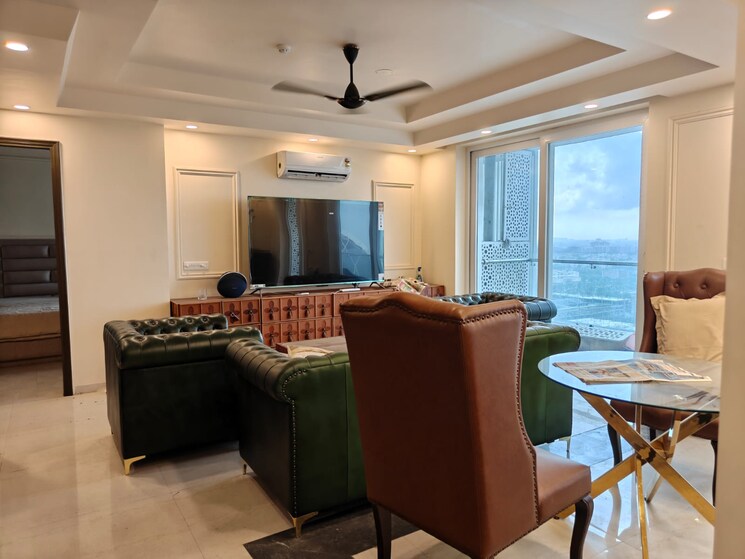 Living Room, omaxe-royal-residency-faridabad 3 Bedroom 1685 Sq.Ft. Apartment In Sector 79 Faridabad 8966638