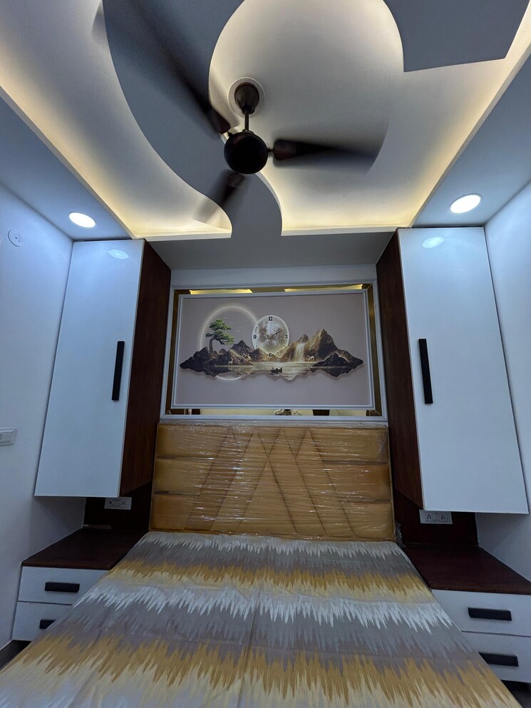 Bedroom, dwarka mor 3 Bedroom 713 Sq.Ft. Builder Floor In Dwarka Mor Delhi 8966657