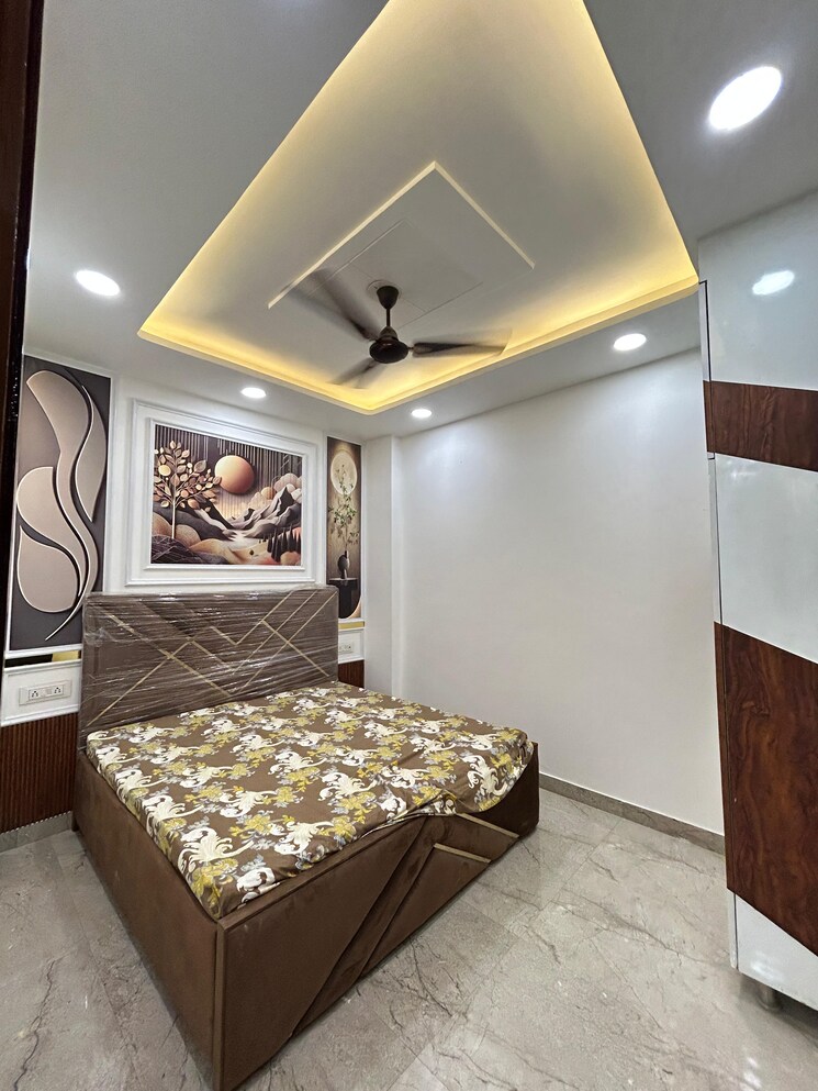 Bedroom, dwarka mor 3 Bedroom 713 Sq.Ft. Builder Floor In Dwarka Mor Delhi 8966657