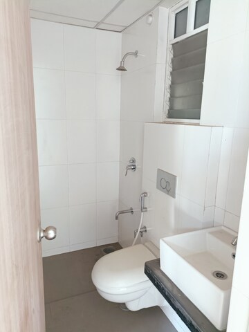 Bathroom in 1.5 BHK Apartment at Godrej Emerald, Ghodbunder Road – for Sale