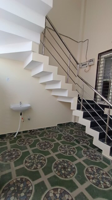 Staircase in 3 BHK Independent House at Gomti Nagar – for Sale