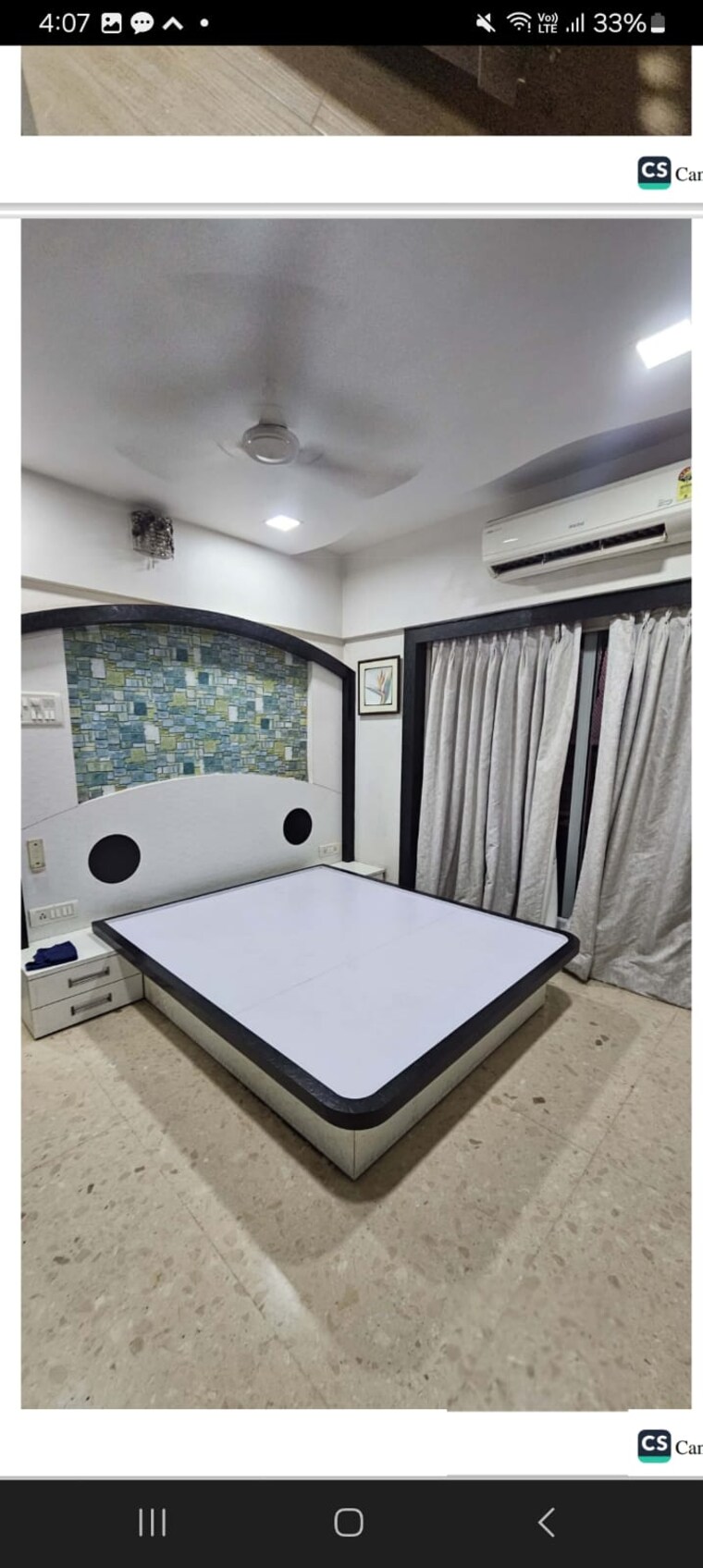 Bedroom, yash-apartment-koparkhairane 2 Bedroom 1200 Sq.Ft. Apartment In Kopar Khairane Navi Mumbai 8966787