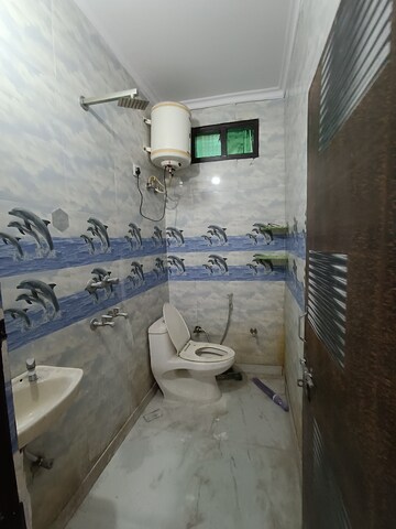 Bathroom in 2 BHK Builder Floor at Govindpuri – for Rent