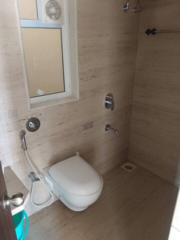 Bathroom in 1 BHK Apartment at Sai Crystal Empire, Nalasopara East – for Rent