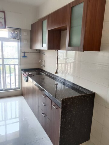 Kitchen in 1 BHK Apartment at Sai Crystal Empire, Nalasopara East – for Rent