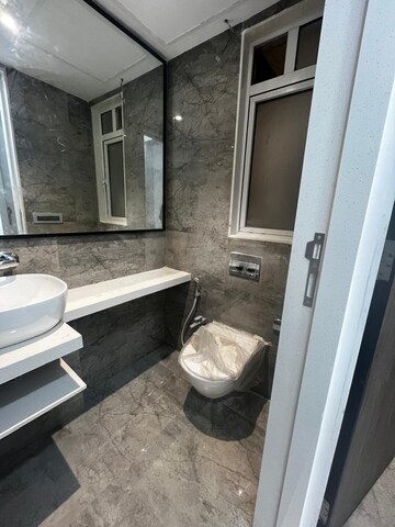 Bathroom in 2 BHK Apartment at Nahar Amaryllis Towers and Plaza, Chandivali – for Sale