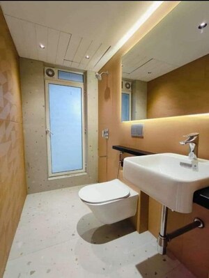 Attached Bathroom in 4 BHK Apartment at Vashi – for Sale