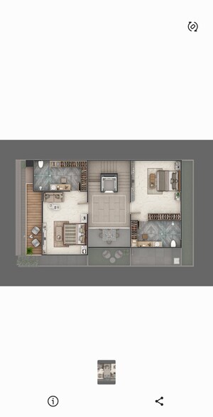 5 BHK Independent House – Exterior View View at Vesu - for Sale