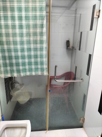 Bathroom in 3 BHK Apartment at Esha Ekta Apartment, Worli – for Rent