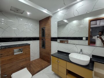 Kitchen in 4 BHK Builder Floor at RWA Residential Society Sector 46, Sector 46 – for Rent