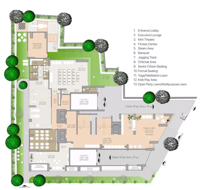 3 BHK Apartment For Sale in Gurukrupa Alaknanda