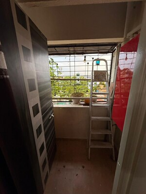 Balcony in 2 BHK Apartment at Shree Hans Nagar CHS, Dhanori – for Sale