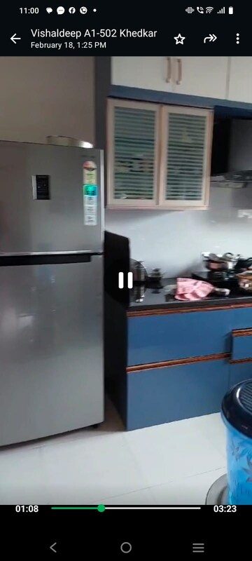 Furnished Amenities in 1 BHK Apartment at Vishaldeep Residency, Chandan Nagar – for Rent